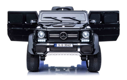 Mercedes-Maybach G650 12V kinderauto – luxe SUV met rubberen banden, leren zitje & Bluetooth | Kiddoplay