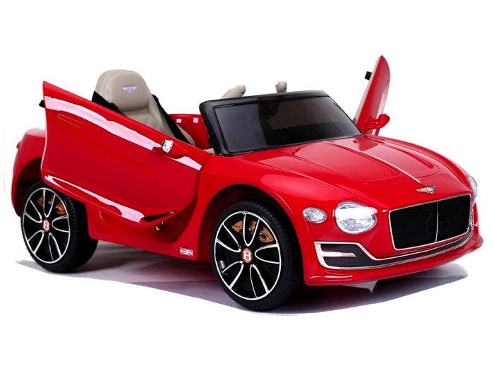 Bentley EXP12 12V kinderauto – luxe elektrische cabrio met leren stoel, rubberen banden & afstandsbediening | Kiddoplay