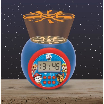 🚨 Paw Patrol Projectiewekker – Met Timer & Lichtshow!