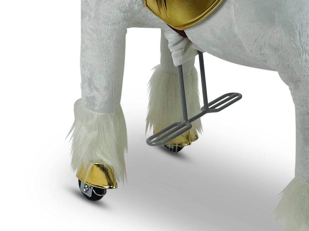 🦄 MY PONY – Rijdend Speelgoed Eenhoorn van Rollzone | Maat M (4–10 jaar, tot 40 kg)