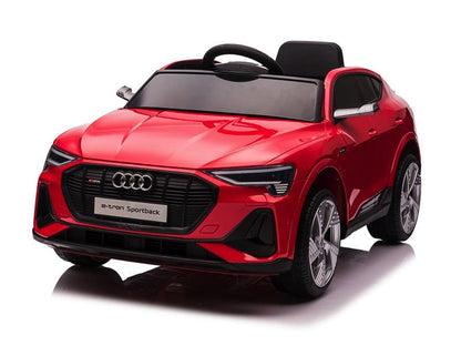 Audi e-tron 12V kinderauto – luxe elektrische SUV met MP4-scherm, rubberen banden & afstandsbediening | Kiddoplay