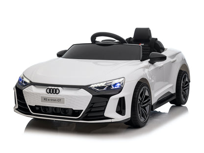 Audi RS e-tron GT 12V kinderauto – luxe elektrische sportwagen met muziekmodule & afstandsbediening | Kiddoplay