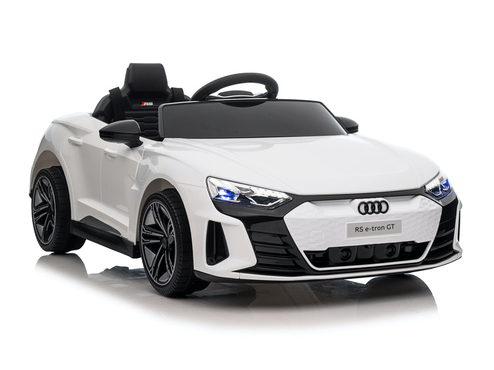 Audi RS e-tron GT 12V kinderauto – luxe elektrische sportwagen met muziekmodule & afstandsbediening | Kiddoplay