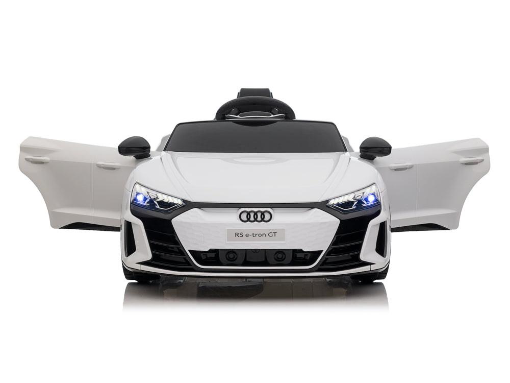 Audi RS e-tron GT 12V kinderauto – luxe elektrische sportwagen met muziekmodule & afstandsbediening | Kiddoplay