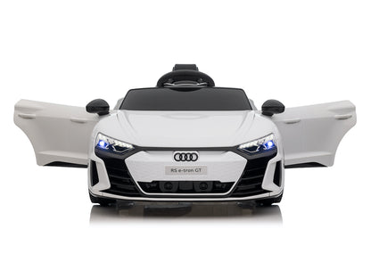 Audi RS e-tron GT 12V kinderauto – luxe elektrische sportwagen met muziekmodule & afstandsbediening | Kiddoplay