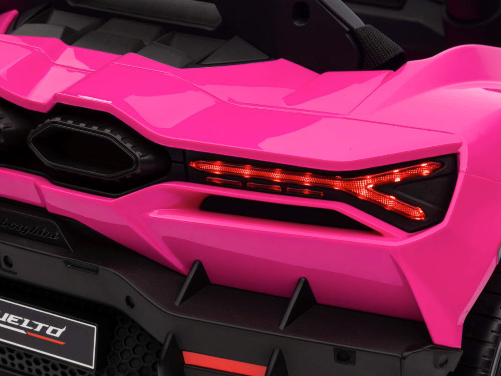Lamborghini Revuelto 12V kinderauto – luxe elektrische sportwagen met LED-verlichting, EVA-banden & muziekmodule | Kiddoplay