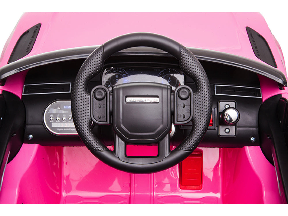 Range Rover Velar 12V kinderauto – luxe elektrische SUV met leder zitje, rubberen banden & afstand bediening | Kiddoplay