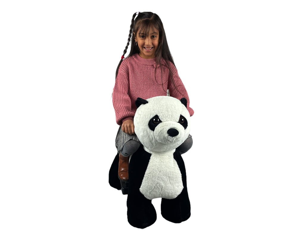 🐼 PetRide door Rollzone – Elektrisch Rijdende Panda (tot 7 jaar, 50 kg)