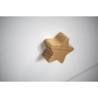 Details van stervormige ladegrepen