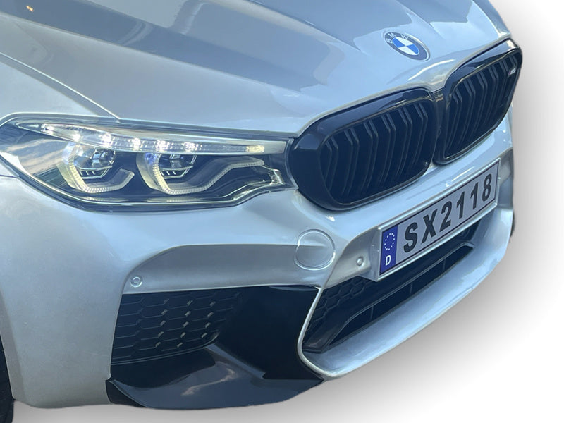 BMW M5 24V elektrische kinderauto – leder zitje, rubberen banden & 7 km/u | Kiddoplay