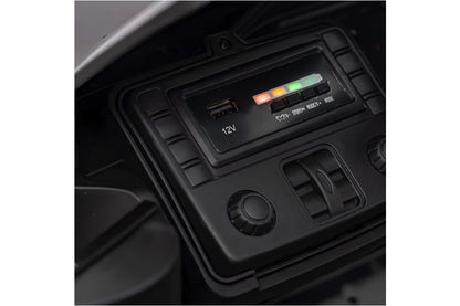 BMW M4 12V kinderauto – luxe elektrische sportwagen met rubberen banden, leren zitje & afstandsbediening | Kiddoplay