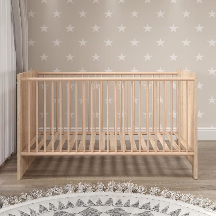 OLIVIA babybed 70×140 – verstelbare lattenbodem