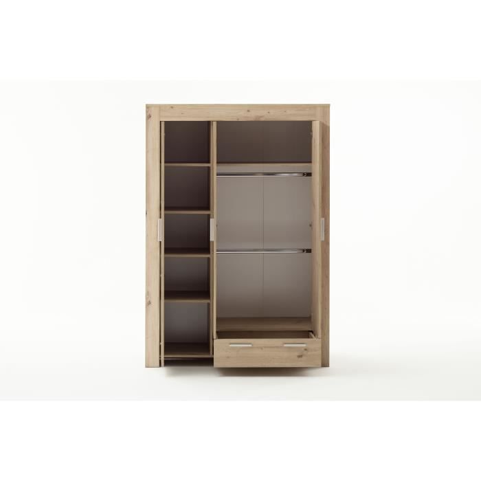 Trendteam AHOI complete babykamer – bed 70×140 cm + commode + kledingkast | Eiken | Kiddoplay