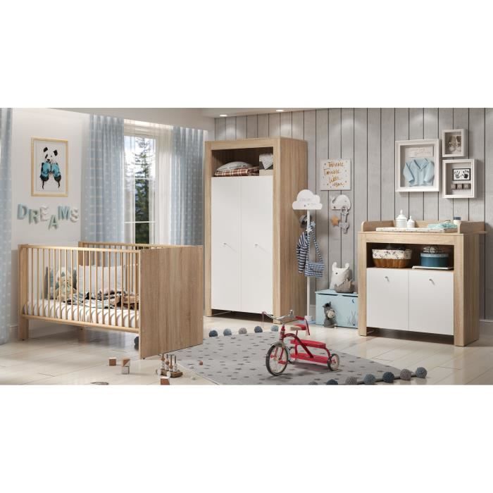 Trendteam PIA complete babykamer – bed, commode en kast