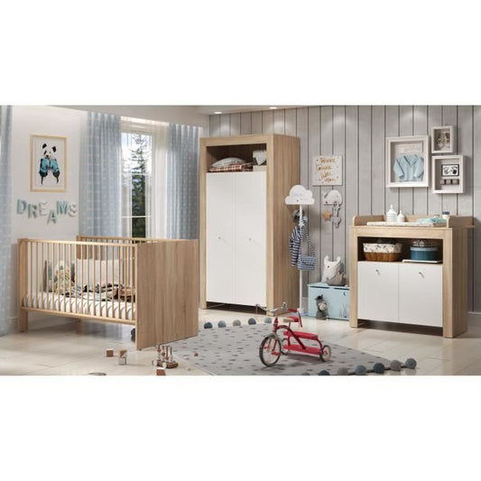 Trendteam PIA complete babykamer – bed, commode en kast