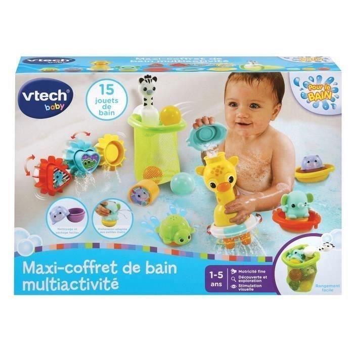 VTech MAXI Multi-activiteiten Badset – Interactief Badspeelgoed | Zingende Giraffe & Waterpret | VTech Baby