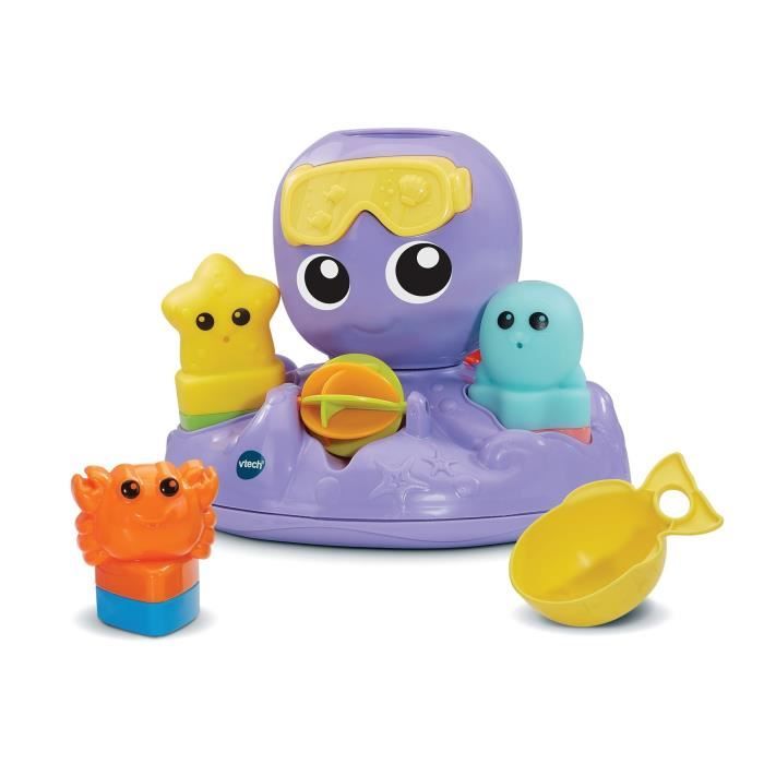 🐙VTECH Julie – Mijn Octopus Badvriendje | Spetterplezier in je Bad! | Interactief Badspeelgoed
