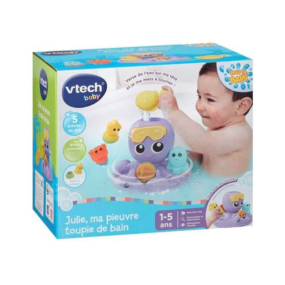 🐙VTECH Julie – Mijn Octopus Badvriendje | Spetterplezier in je Bad! | Interactief Badspeelgoed