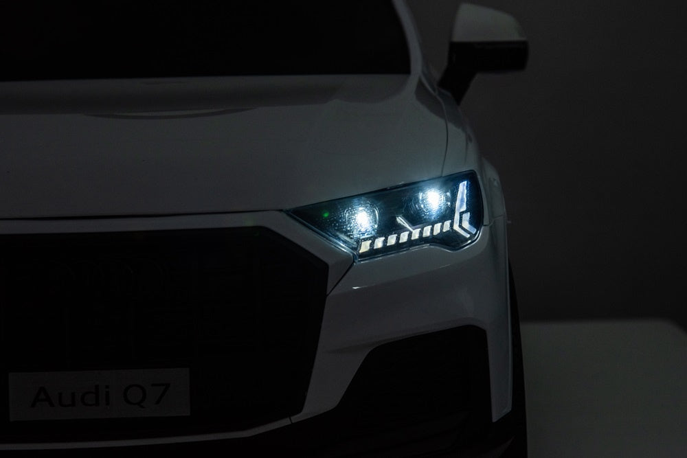 Audi Q7 Elektrische Kinderauto, 12 Volt, Rubber Banden En Meer!