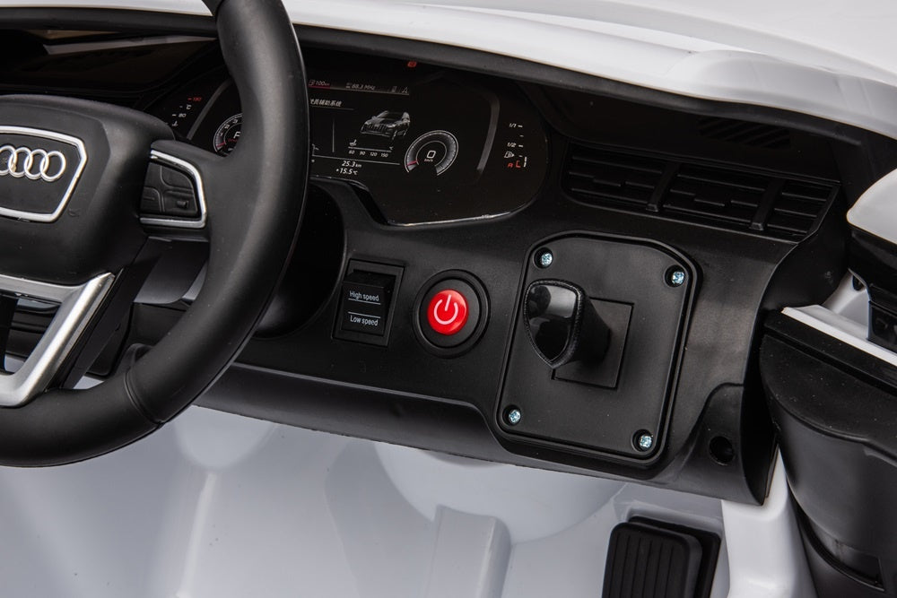 Audi Q7 Elektrische Kinderauto, 12 Volt, Rubber Banden En Meer!