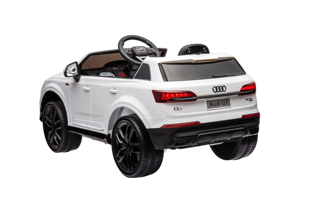 Audi Q7 Elektrische Kinderauto, 12 Volt, Rubber Banden En Meer!