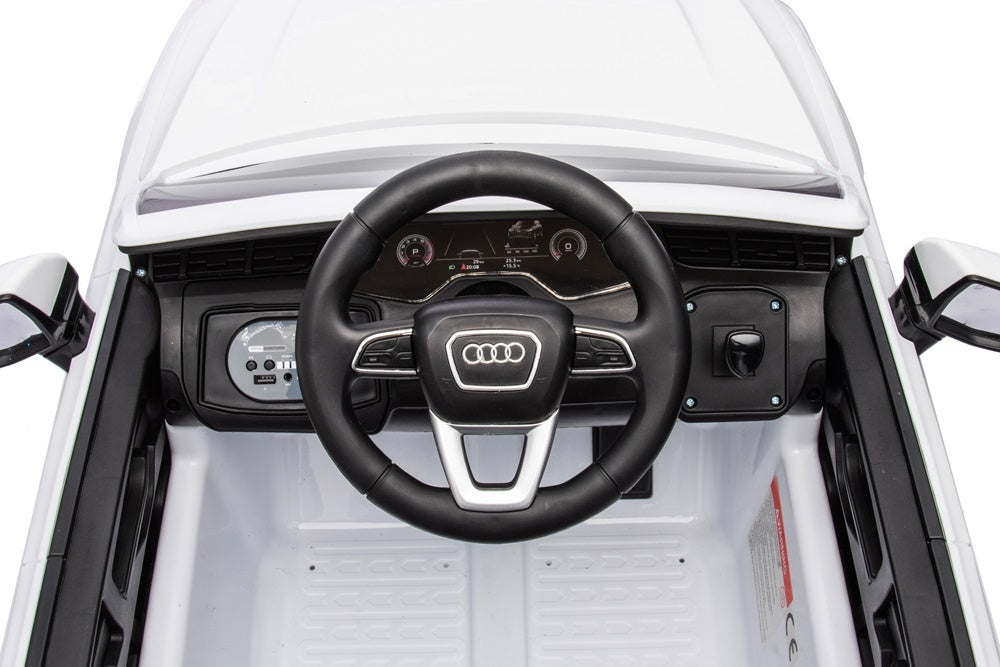 Audi Q7 Elektrische Kinderauto, 12 Volt, Rubber Banden En Meer!