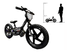 24 Volt Elektrische Balance Bike Met 16 Inch Wielen, Elektrische Motor - Zwart