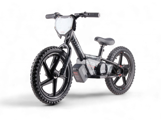 24 Volt Elektrische Balance Bike Met 16 Inch Wielen, Elektrische Motor - Zwart