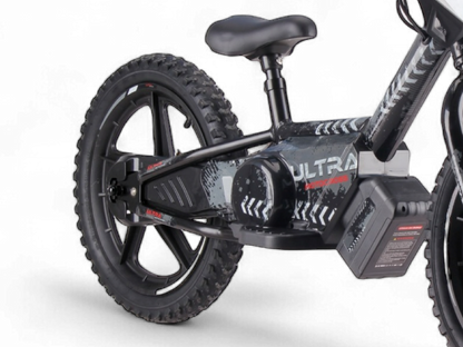 24 Volt Elektrische Balance Bike Met 16 Inch Wielen, Elektrische Motor - Zwart
