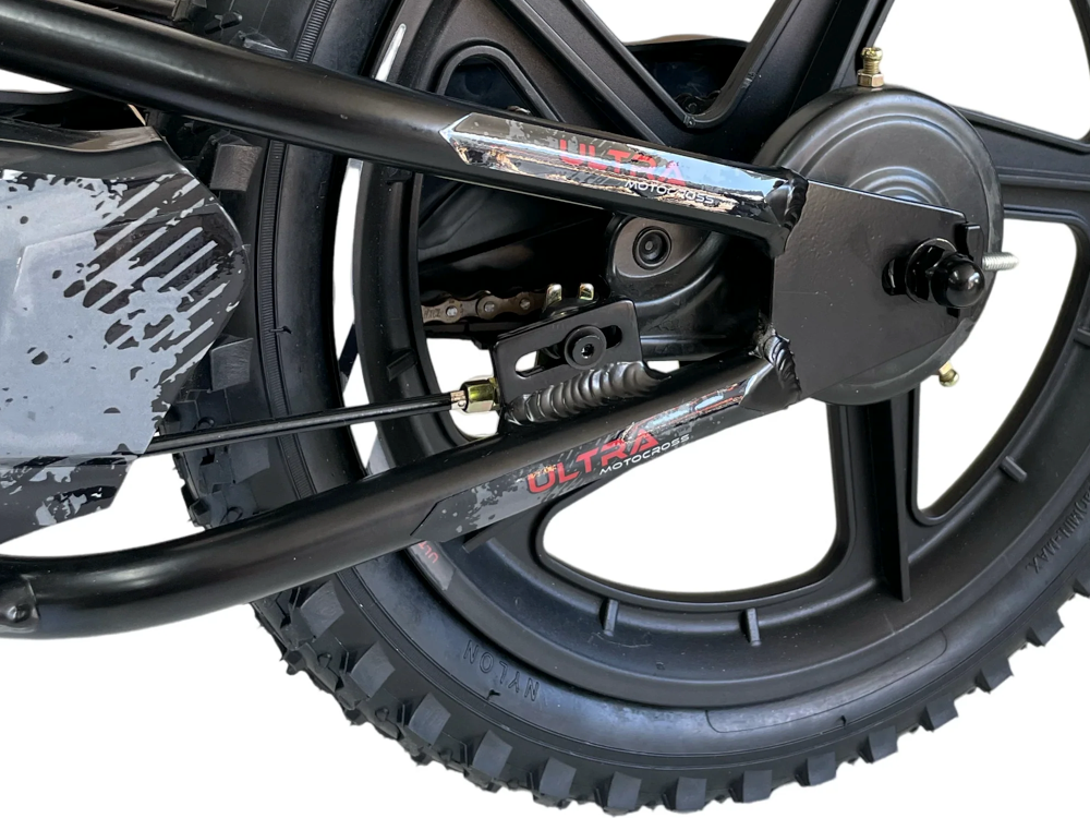 24 Volt Elektrische Balance Bike Met 16 Inch Wielen, Elektrische Motor - Zwart