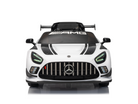 Mercedes-Benz Gt3 Amg 12 Volt Elektrische Kinderauto Met Rubberen Banden, Leder Zitje En Meer!