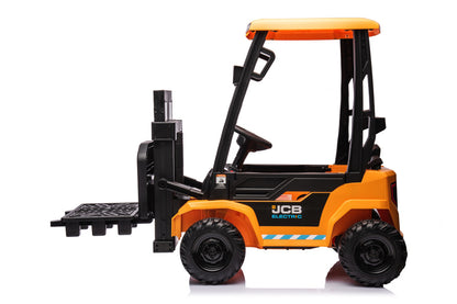 Jcb Elektrische Heftruck Voor Kinderen – 12V Met Echte Hef- En Rijfunctie