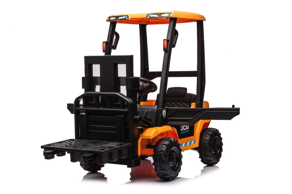 Jcb Elektrische Heftruck Voor Kinderen – 12V Met Echte Hef- En Rijfunctie