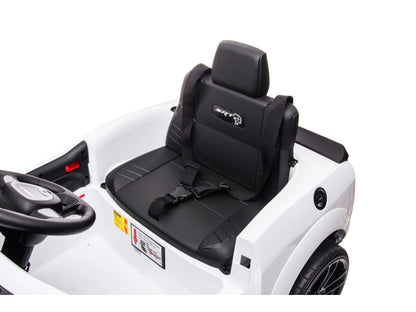 Dodge Challenger Srt, 12 Volt Elektrische Kinderauto, Leder Zitje, Rubberen Banden, Kinder Accu Auto!