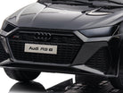 Audi Rs6,12 Volt Elektrische Kinderauto Met Rubberen Banden, Leder Zitje En Meer!