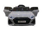 Audi Rs6,12 Volt Elektrische Kinderauto Met Rubberen Banden, Leder Zitje En Meer!