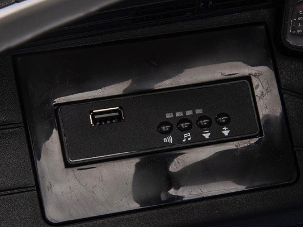 Audi Rs6,12 Volt Elektrische Kinderauto Met Rubberen Banden, Leder Zitje En Meer!
