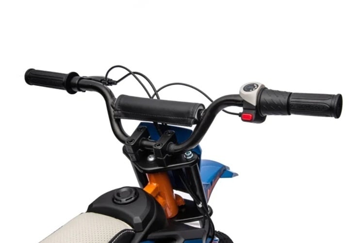 Crossmotor, 24 Volt Elektrische Kinder Motor Met Geveerde Wielen
