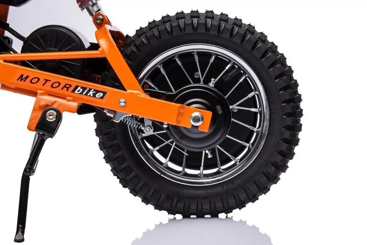 Crossmotor, 24 Volt Elektrische Kinder Motor Met Geveerde Wielen