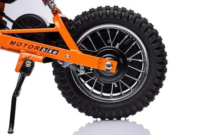 Crossmotor, 24 Volt Elektrische Kinder Motor Met Geveerde Wielen