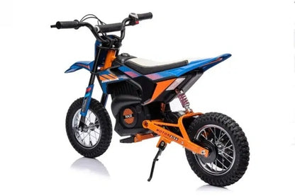 Crossmotor, 24 Volt Elektrische Kinder Motor Met Geveerde Wielen