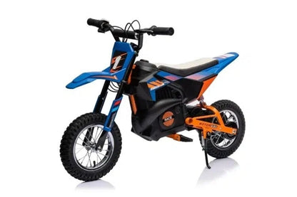 Crossmotor, 24 Volt Elektrische Kinder Motor Met Geveerde Wielen