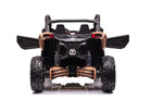 Can-Am Maverick 2-Persoons Buggy, 24V 14Ah, Leder Zitje, Rubberen Banden