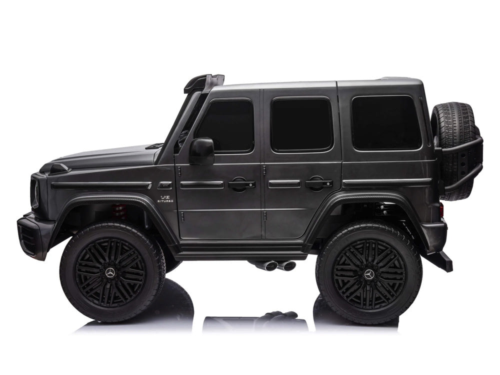 Mercedes G63 2-Zitter, 24 Volt Elektrische Kinderauto Met Rubberen Banden En Meer!