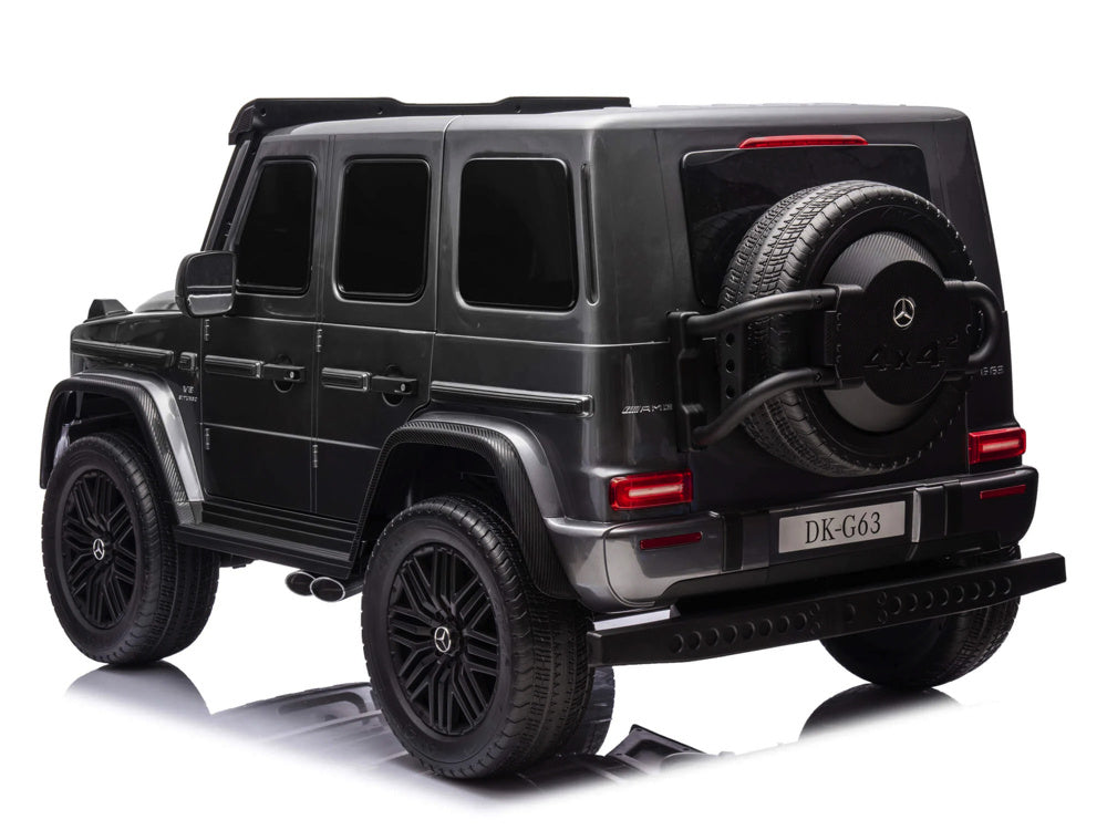Mercedes G63 2-Zitter, 24 Volt Elektrische Kinderauto Met Rubberen Banden En Meer!