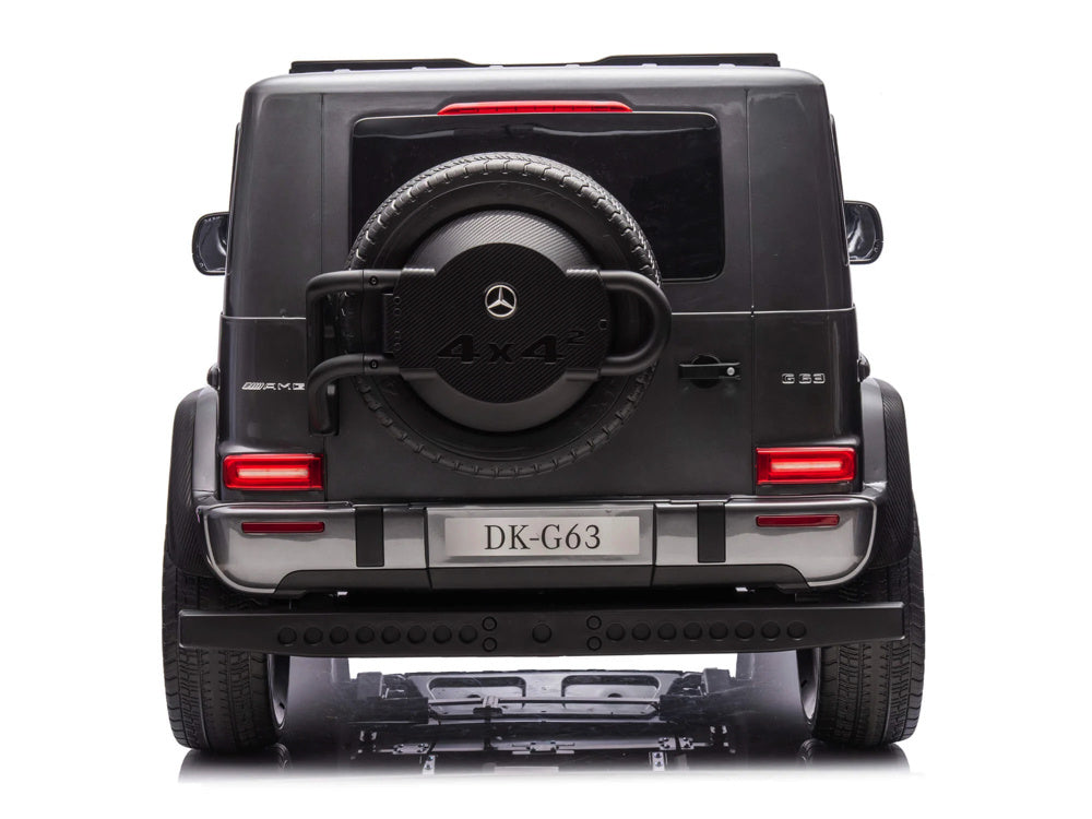 Mercedes G63 2-Zitter, 24 Volt Elektrische Kinderauto Met Rubberen Banden En Meer!
