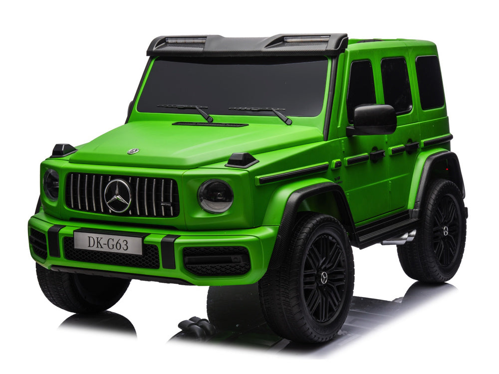 Mercedes G63 2-Zitter, 24 Volt Elektrische Kinderauto Met Rubberen Banden En Meer!