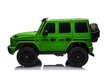 Mercedes G63 2-Zitter, 24 Volt Elektrische Kinderauto Met Rubberen Banden En Meer!
