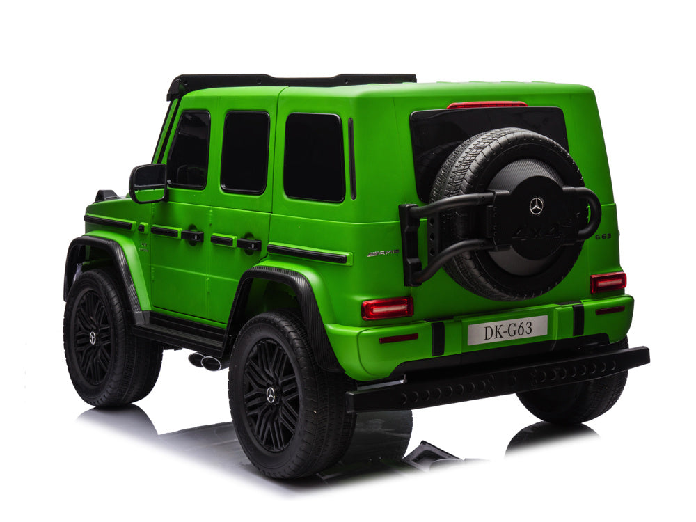 Mercedes G63 2-Zitter, 24 Volt Elektrische Kinderauto Met Rubberen Banden En Meer!