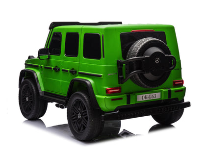 Mercedes G63 2-Zitter, 24 Volt Elektrische Kinderauto Met Rubberen Banden En Meer!